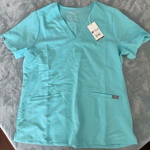 Figs Women's Neon Blue